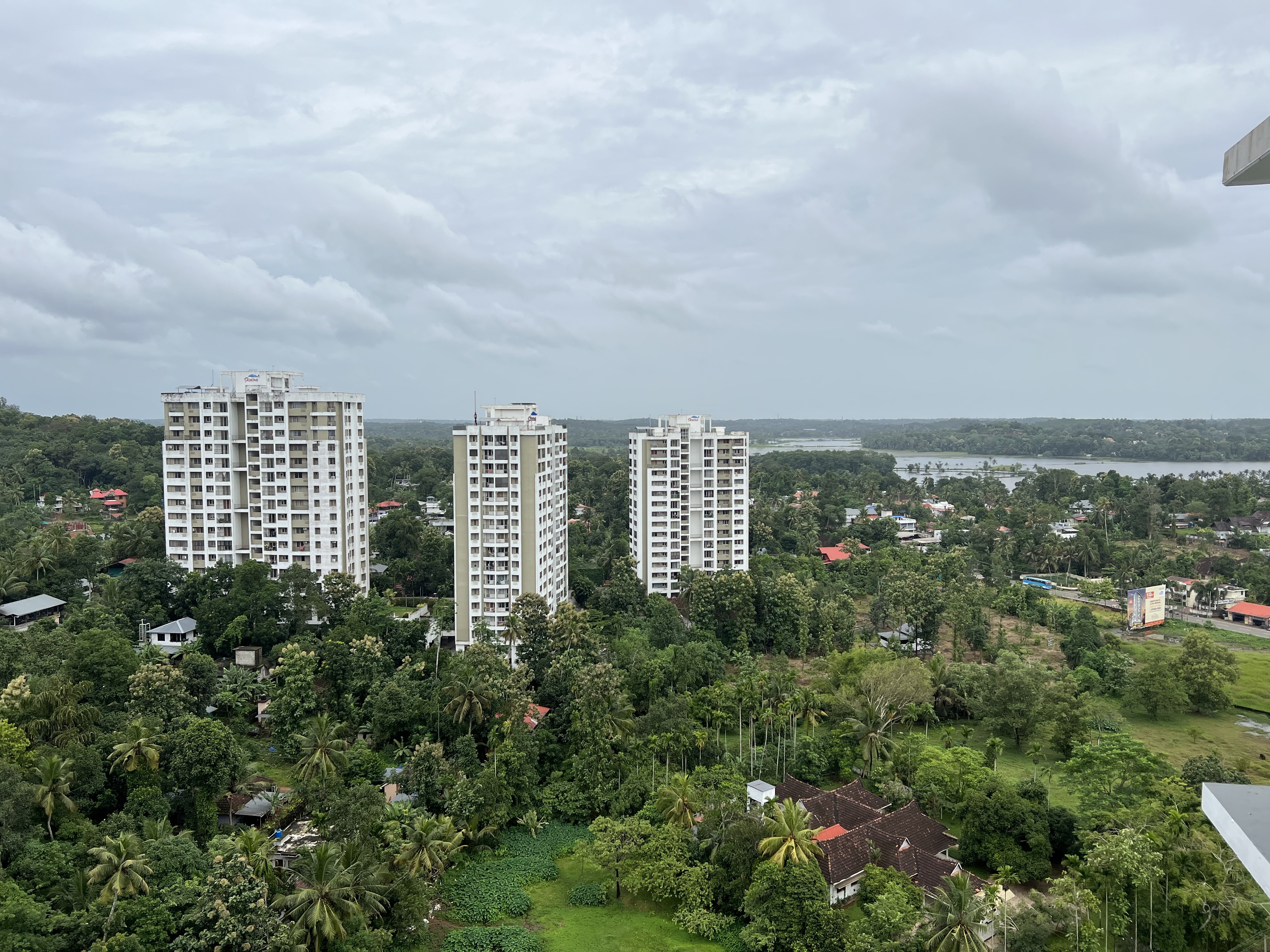 Panoramic View from Balcony
